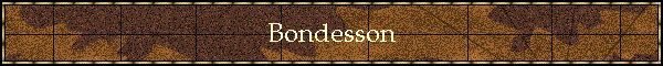 Bondesson