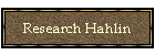 Research Hahlin